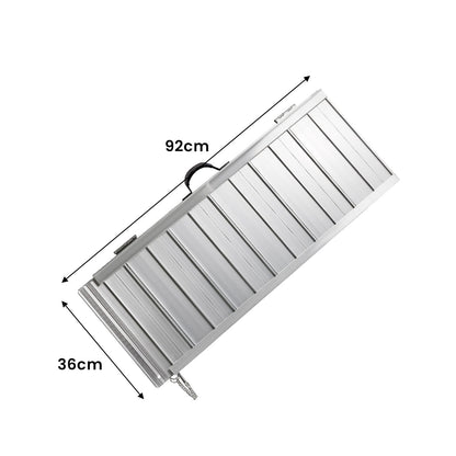 Rigg Aluminium Foldable Wheelchair Ramp With Handle - 3ft