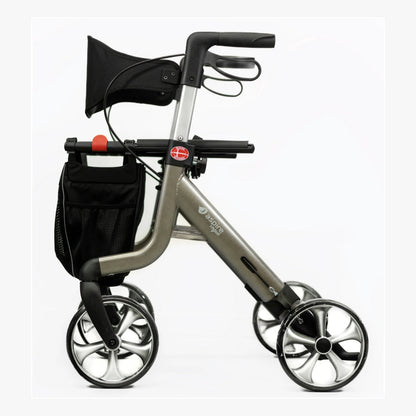 Vogue Super Lightweight 2 Mobility Wheelie Walker - Champagne