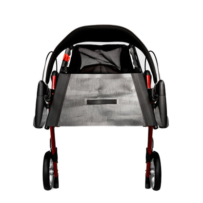 Vogue Super Lightweight 2 Mobility Wheelie Walker - Red